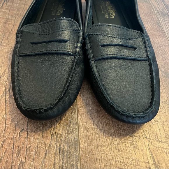 Coach and Four Alfa Penny Driving Black loafers 8.5 /9M Made in Italy - Picture 7 of 16